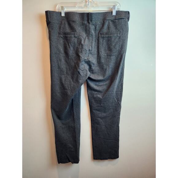 Betabrand straight ponte knit pull on pants sz XXL charcoal Careerwear, pockets - Picture 5 of 12